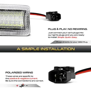 LED -Tür mit freundlicher Genehmigung von Innenlicht, Toyota Land Cruiser Prado, 4Runner, Siena, Avalon, Sequoia, Venka, Previa, Crown, Desire, Alphard, 2 PCs 10 Hauptverkäufe Sequoia LED - №9