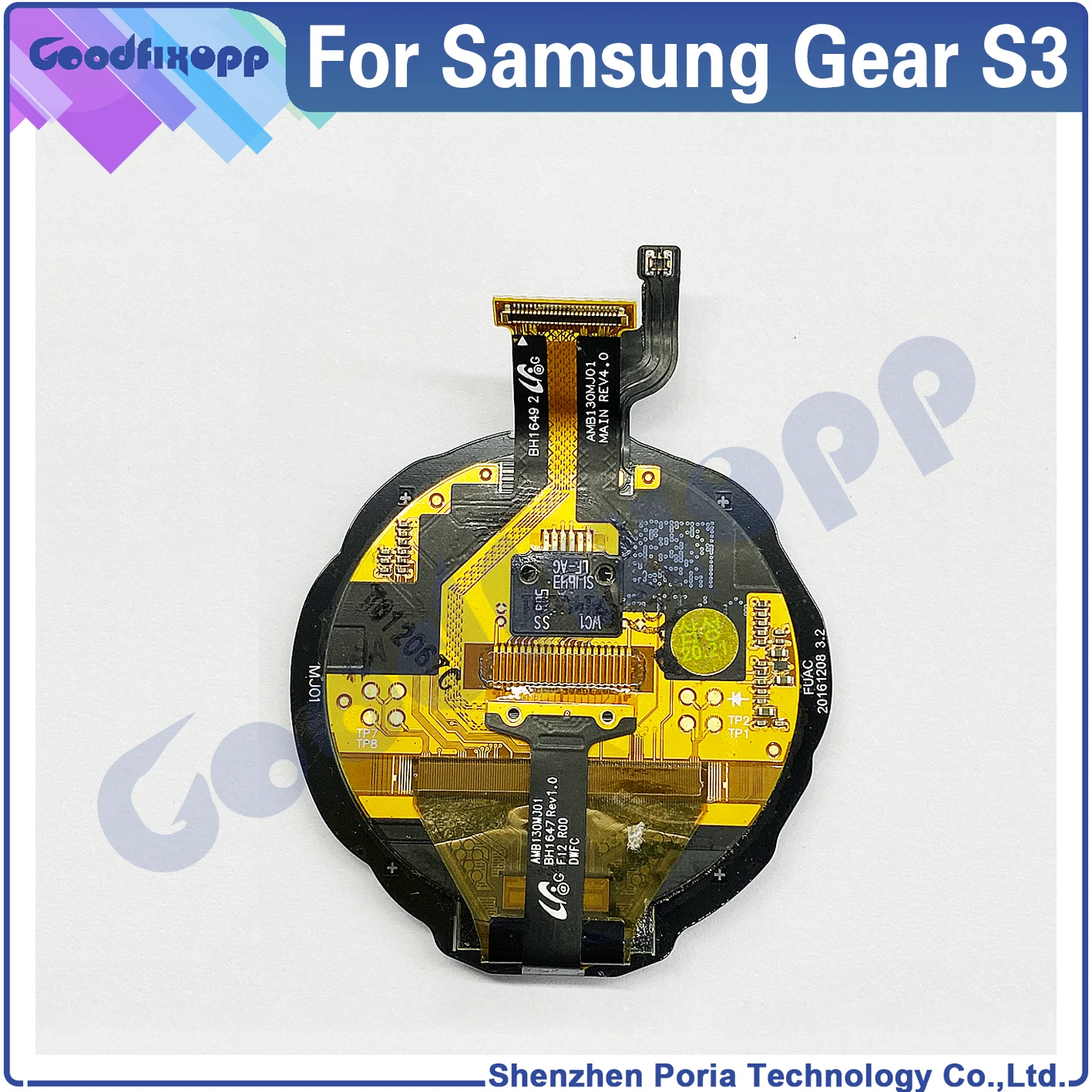 For Samsung Gear S3 Classic R770 R775 / Frontier R760 R765 LCD Display Touch Screen Digitizer Assembly SM-R770 SM-R760 Replace