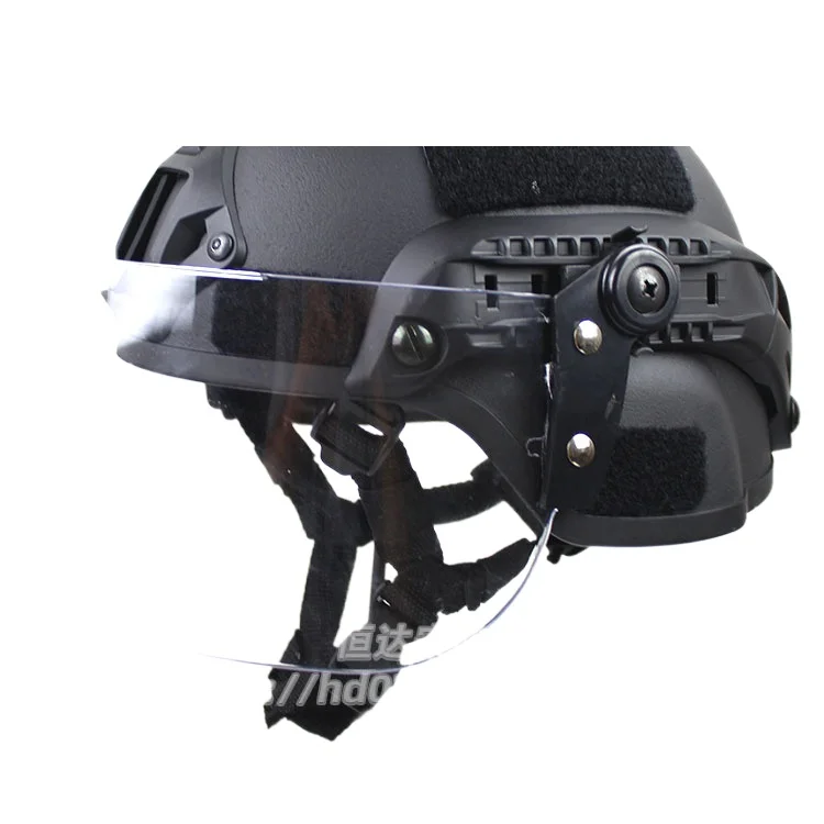 New MICH2000 Action Version Patrol Tactical Helmet Transparent Anti-Riot Protective Mask CS Anti-face Safe Protective Helmet