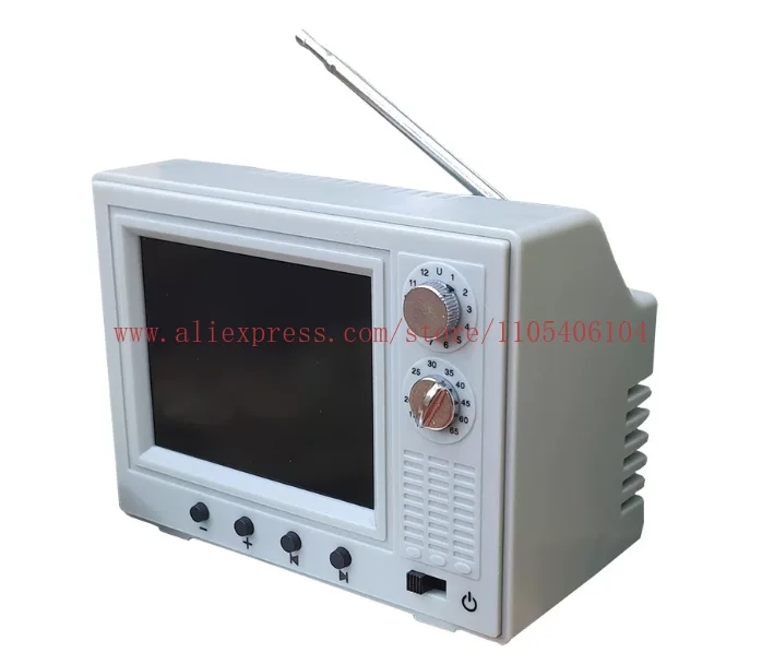 Small mini TV real playable retro nostalgic simulation toy vintage TV
