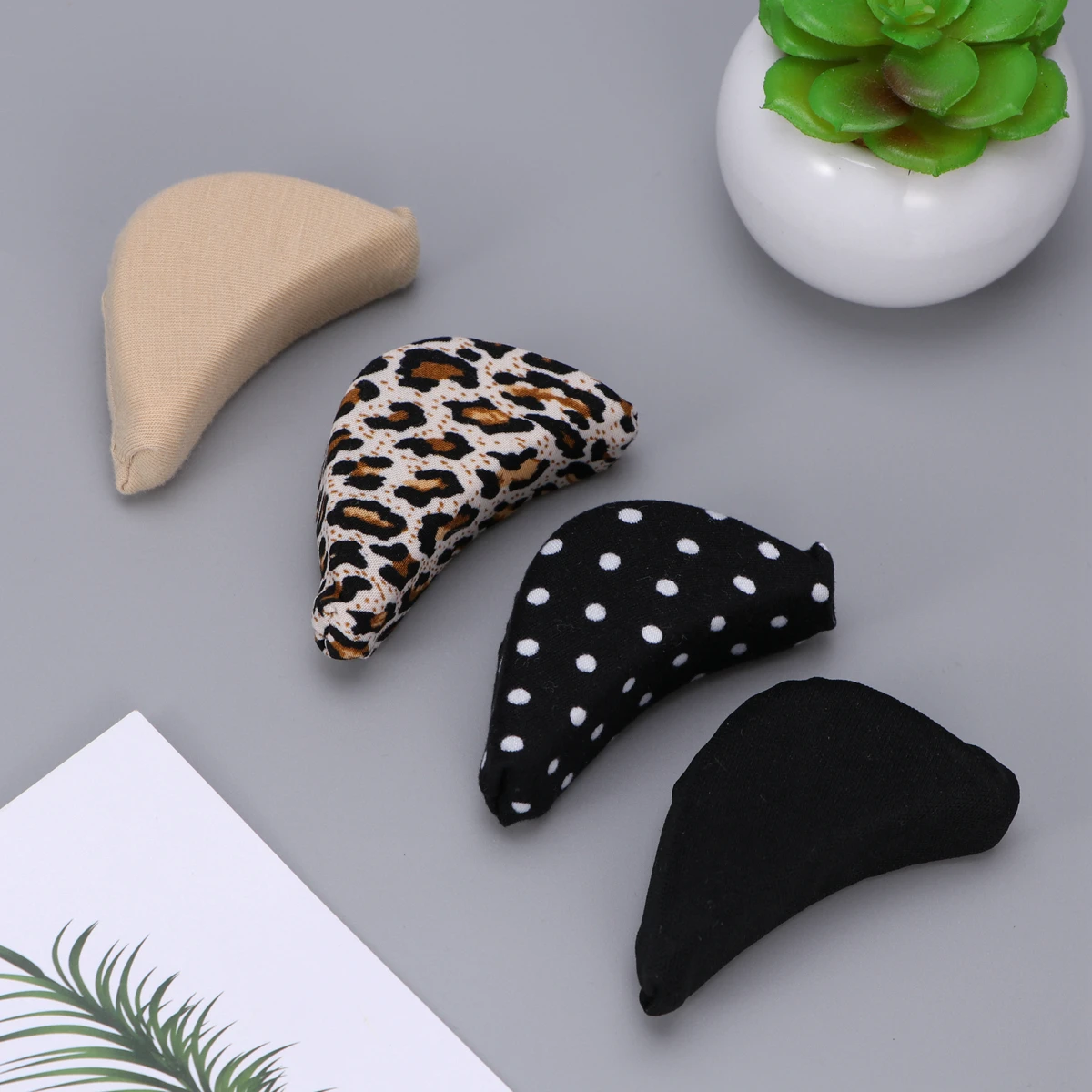 

8Pcs 4Set Sponge Shoe Fillers For Heels Loafers Boots Big Shoes Fit Comfortable Reusable Washable Foot Care Inserts