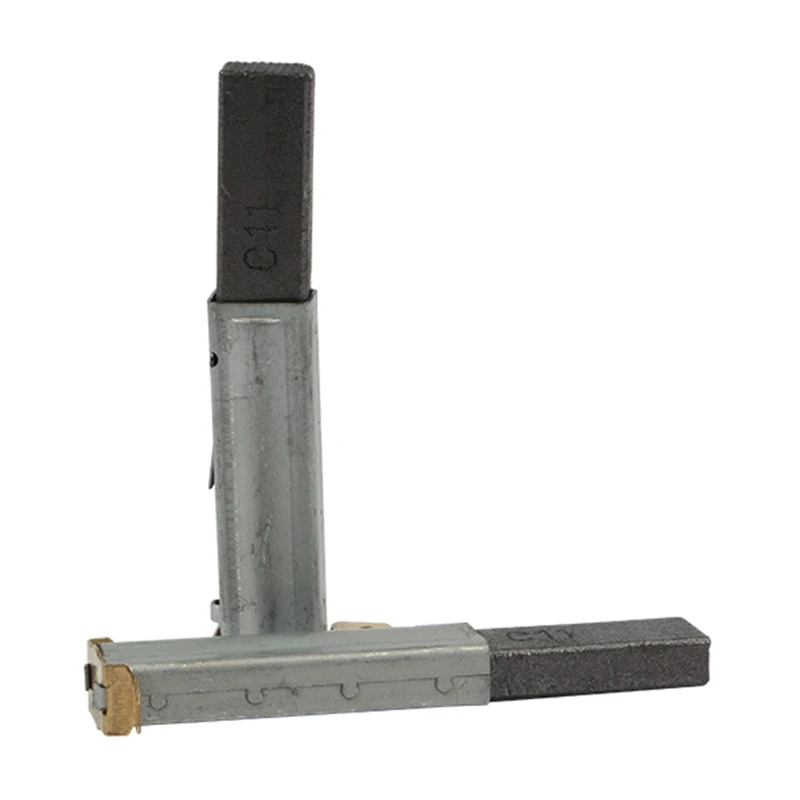 Substituição da escova carbono do motor elétrico escovas carbono 75x10mm com ótima condutividade, escova carbono