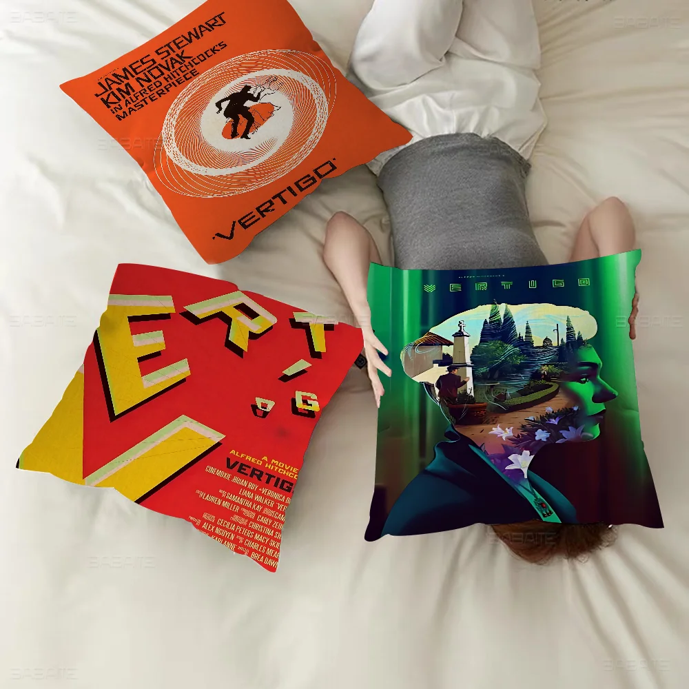 

Movie Vertigo Cushion Cover Pillowcase Upholstery Sofa Throw Pillow Home Decor Pillowcas