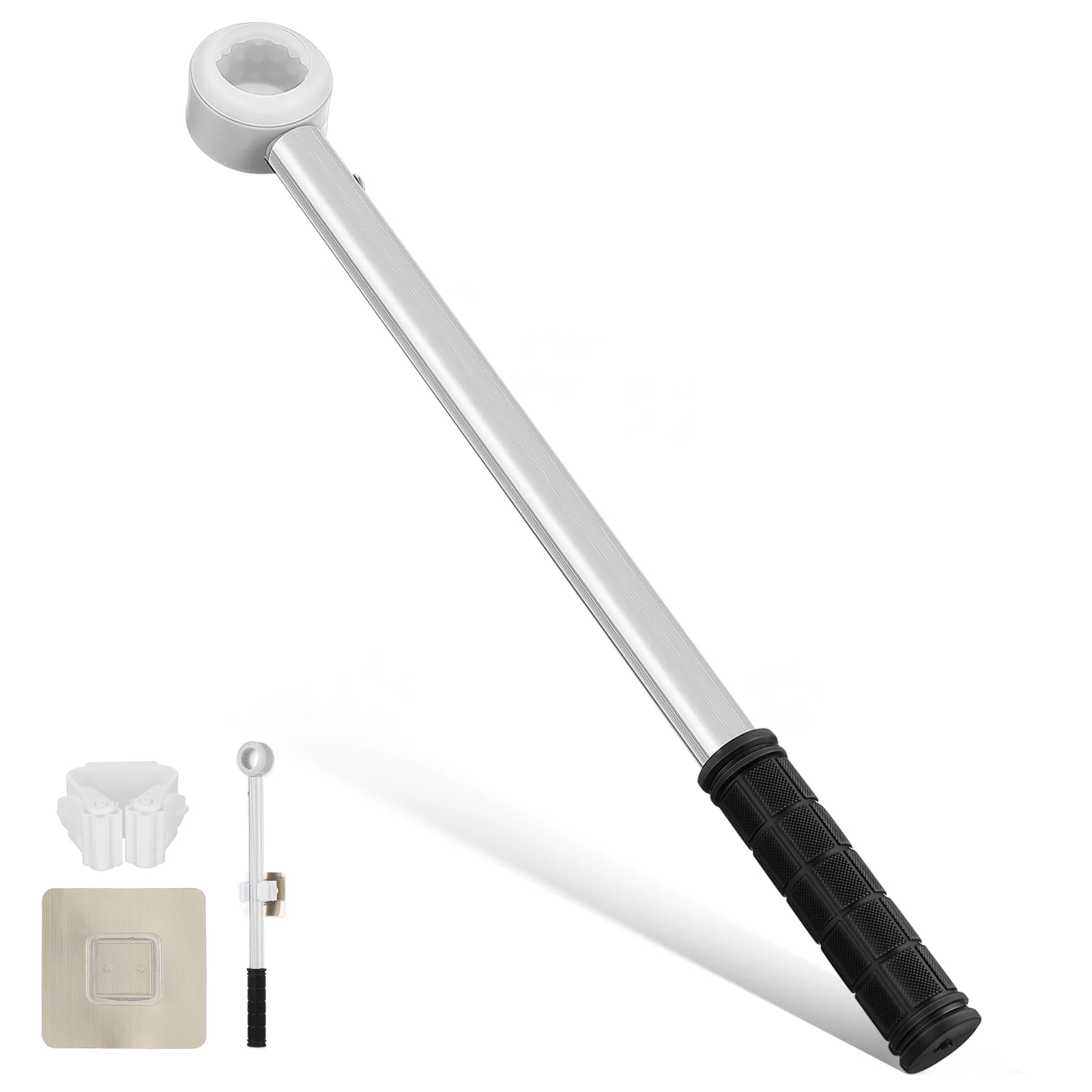 

Heavy Duty Push Pull Blind Rod with Hook Long Handle for Window Blinds and Shades Cordless Operation Smooth