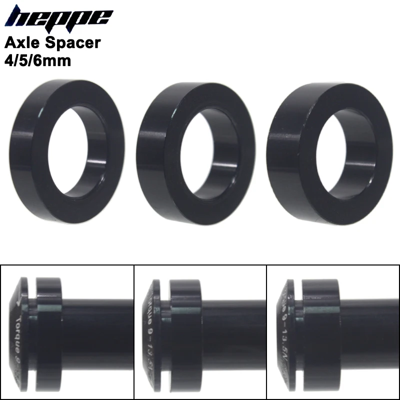 Rower przez oś szpikulec podkładka dystansowa M12x4mm/5mm/6mm/1.5mm/0.5mm MTB Fat Bike wał szpikulec podkładka piasta rowerowa szpikulec płaska podkładka dystansowa