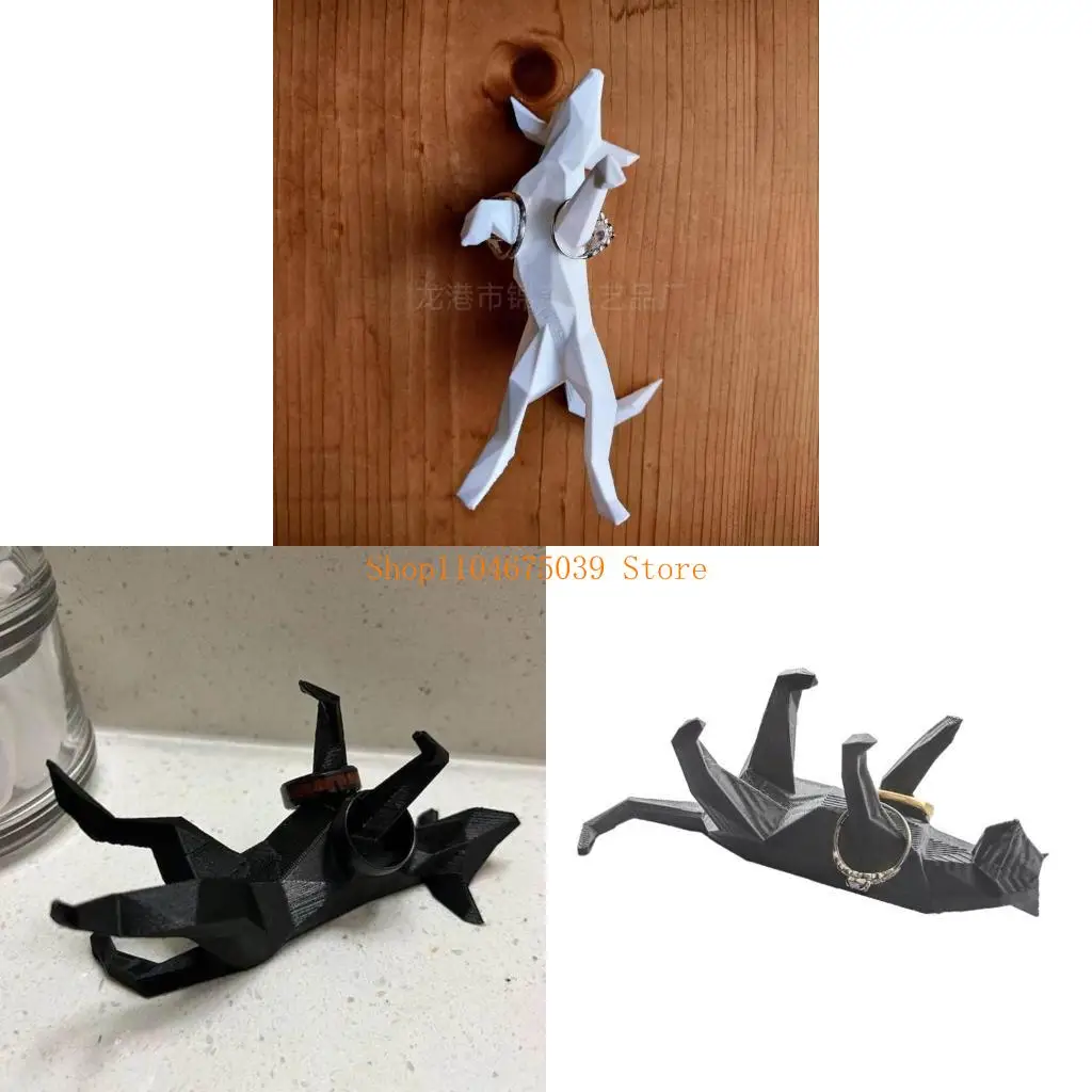 

5asd Practical Dog Display Stand Decorative Accessory Storage Holder for Women