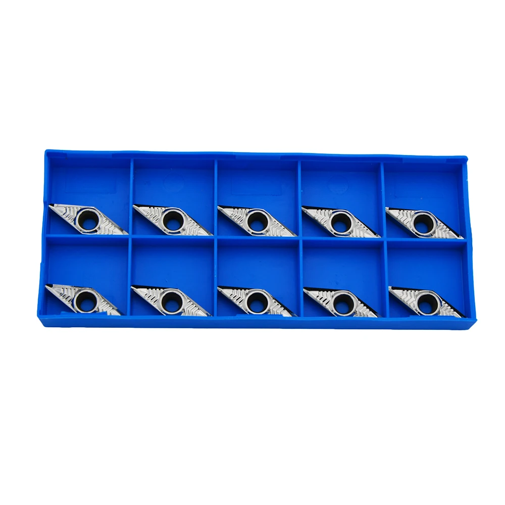 10pcs VCGT160408-AK H01 Carbide inserts Tough and wear-resistant, high quality