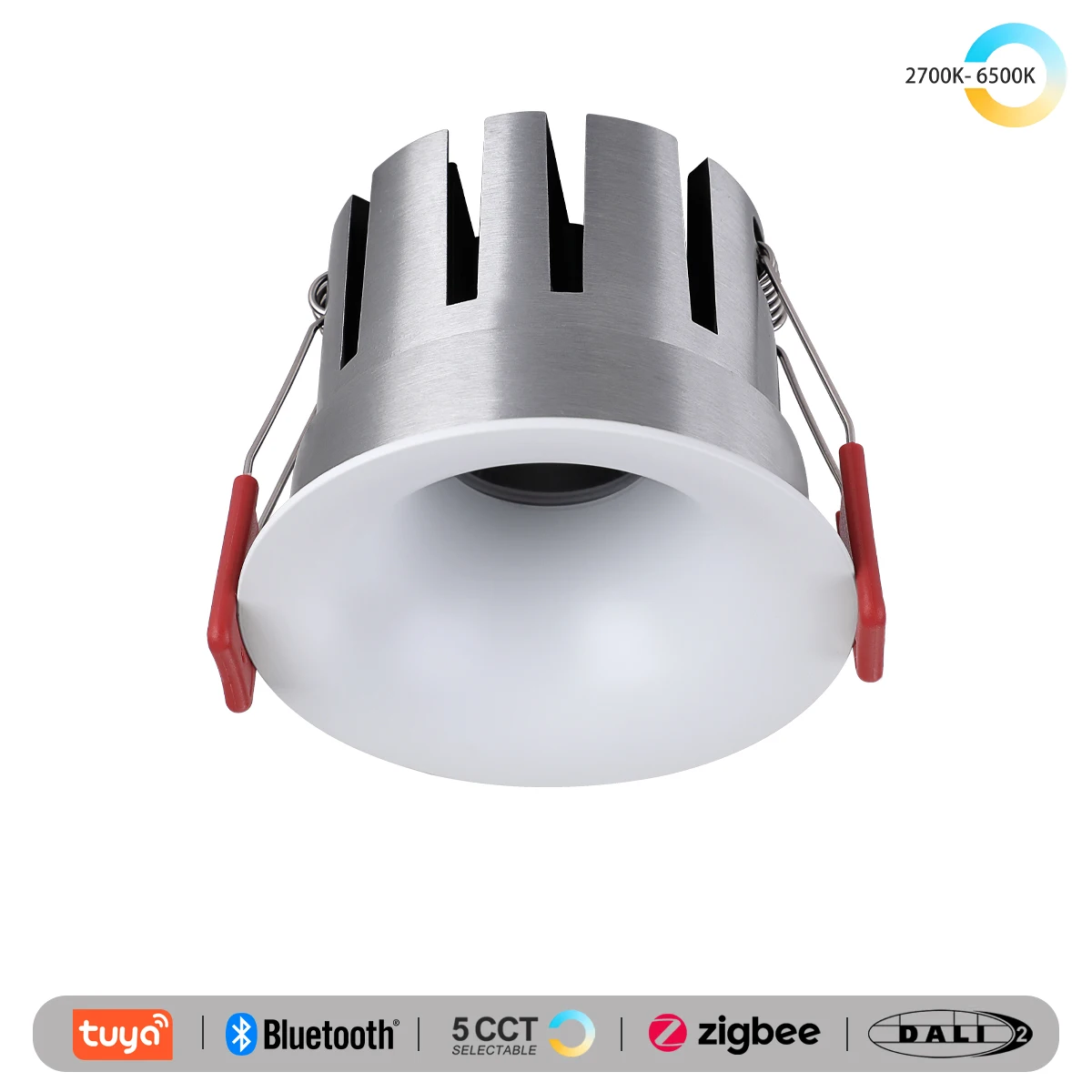 

Recessed Tuya Zigbee3.0 DALI2 Smart LED Ceiling Lights Dimmable AC220V 110V Black White Spotlight IndoorFixtures Lighting