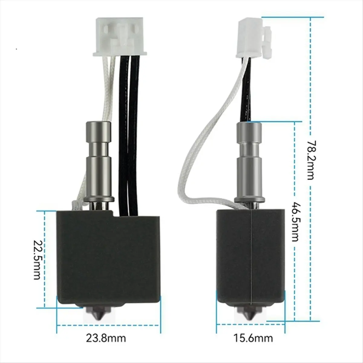

(B63C) Hotend Kit for Anycubic Kobra S1C 3D Printer J-Head Print Head with Hard Steel Nozzles for Kobra S1C