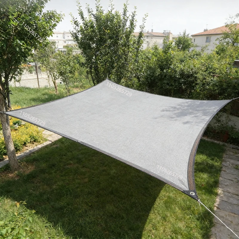 Outdoor-Garten-Sonnenschutznetz, Terrassen-Sonnenschutz, Camping-Sonnenschutznetz, UV-Schutz, HDPE-Sonnenschutzgewebe
