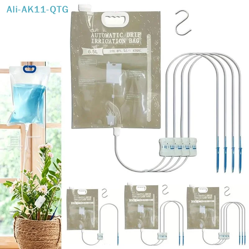 NEW 1pc 5.2L/6.5L Automatic Watering Device Plant Watering Bag Control Of Water Dripping Flow Water Bag Lazy Travel Dripper