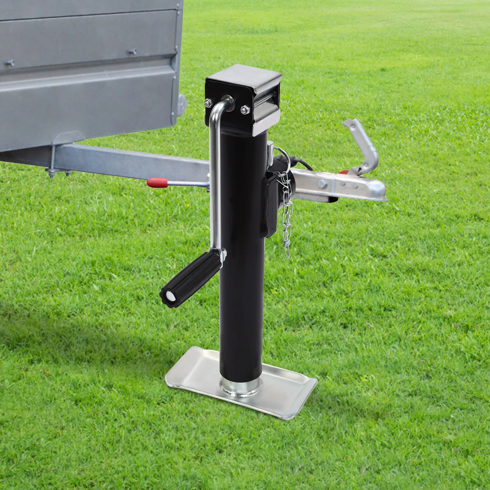 

Trailer Jack with Manual Hand Pump Profile Floor Jack for Lifting Heavyobjects in Automotive Repair Industry Factories