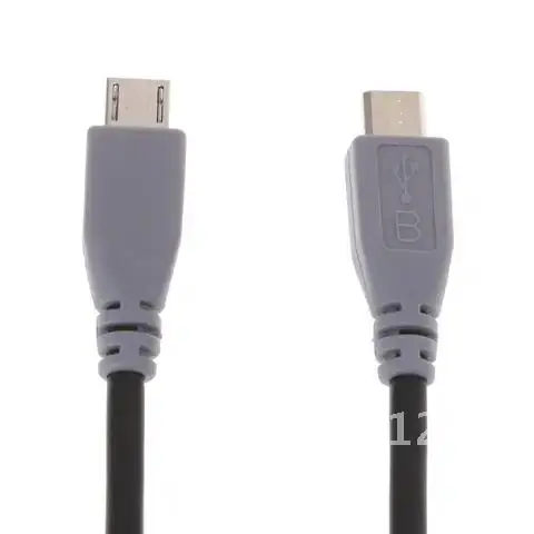 

Micro USB Type B Male To Micro B Male 5 Pin Converter OTG Adapter Lead Data Cable