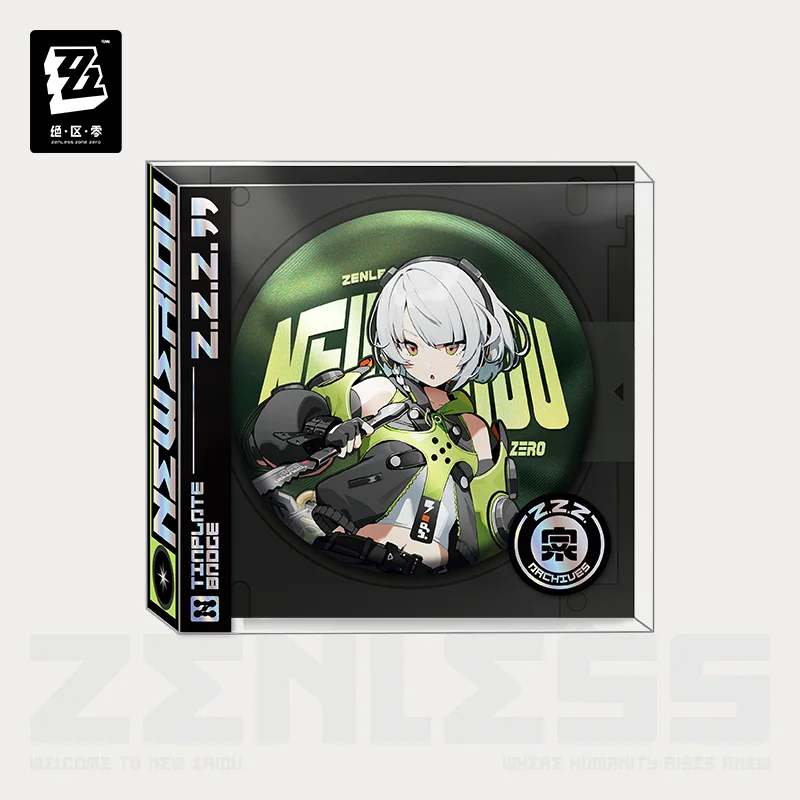 Original ZZZ Gentle House Anby Nicole Billy Nekomata 75mm Badge Zenless Zone Zero in Stock