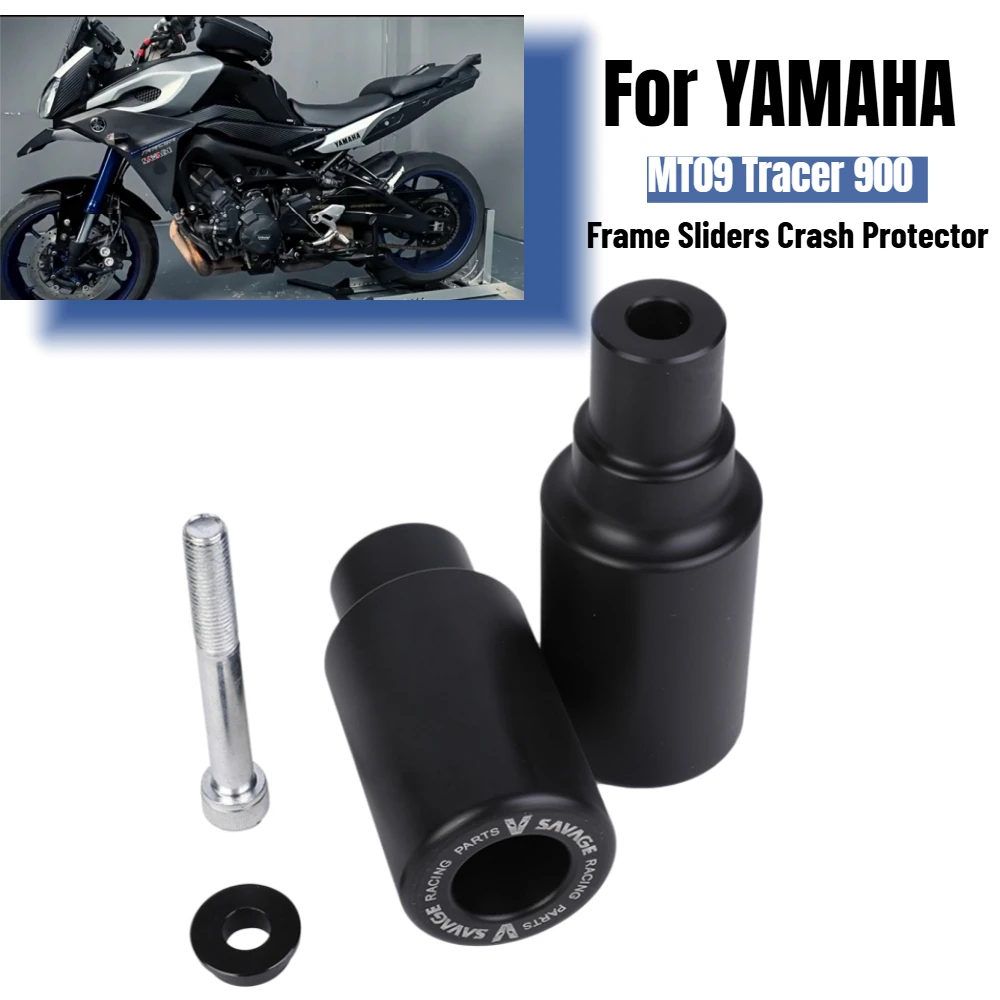 

For YAMAHA MT09 Tracer 900 FJ09 MT-09 2015 Frame Sliders Crash Protector Motorcycle Bobbins Falling Protection Accessories