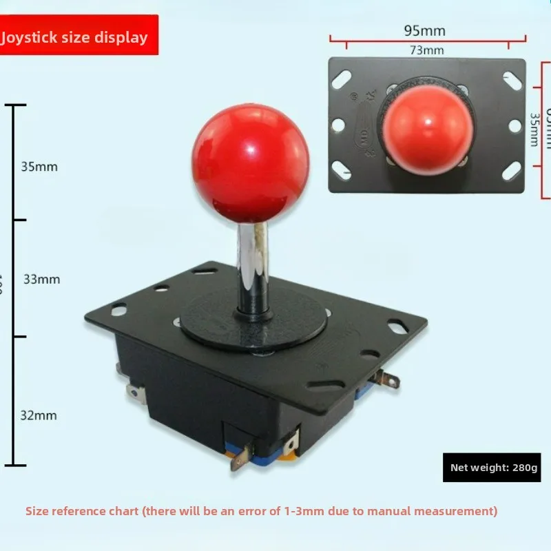 

Mingda Brand High Quality Arcade Joystick Controller for Fighting Games Coin Operated Amusement Equipment Classic Style