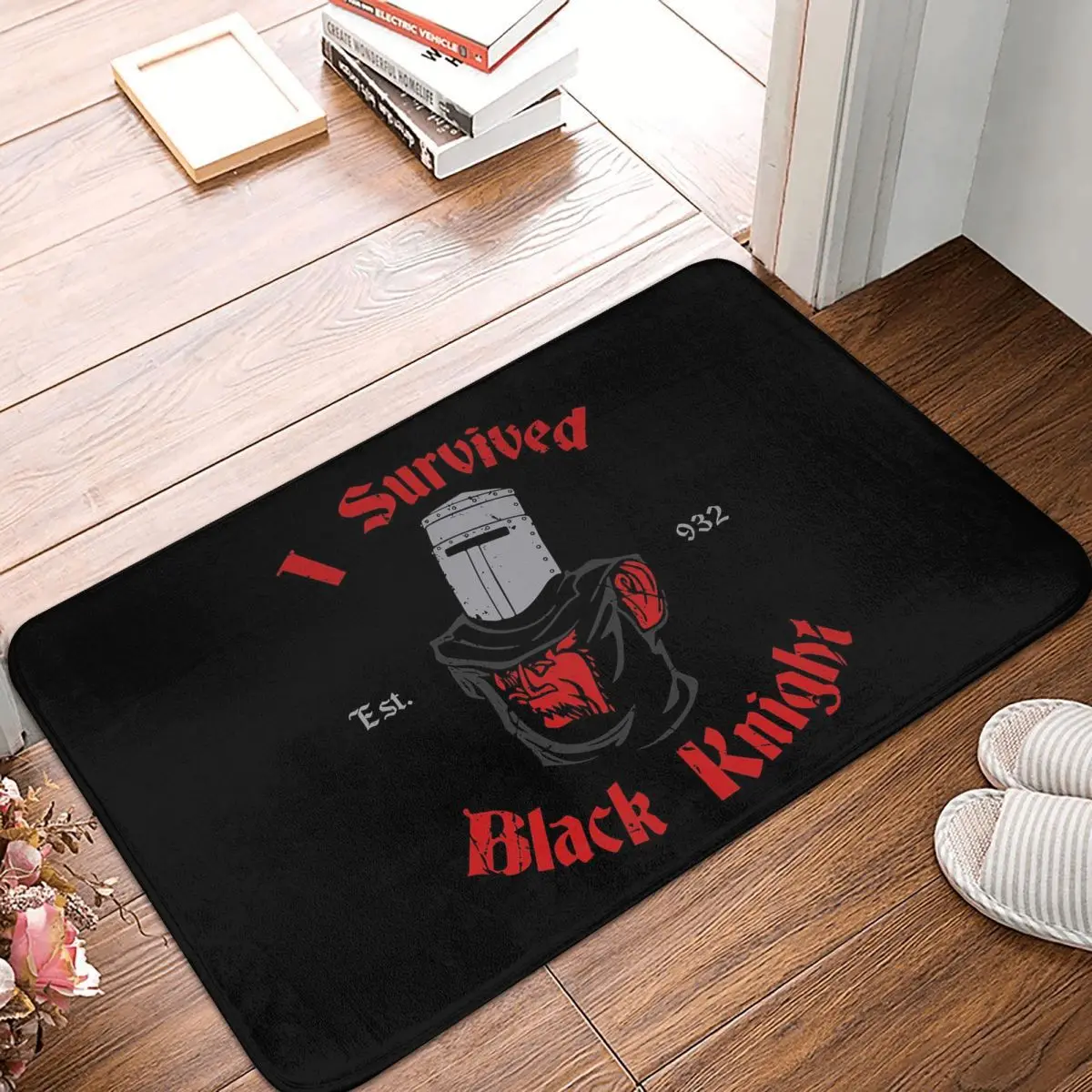 Monty Python I Survived Black Knight Non-slip Doormat Floor Mat Carpet Rug for Kitchen Entrance Home Bedroom Footpad Mats