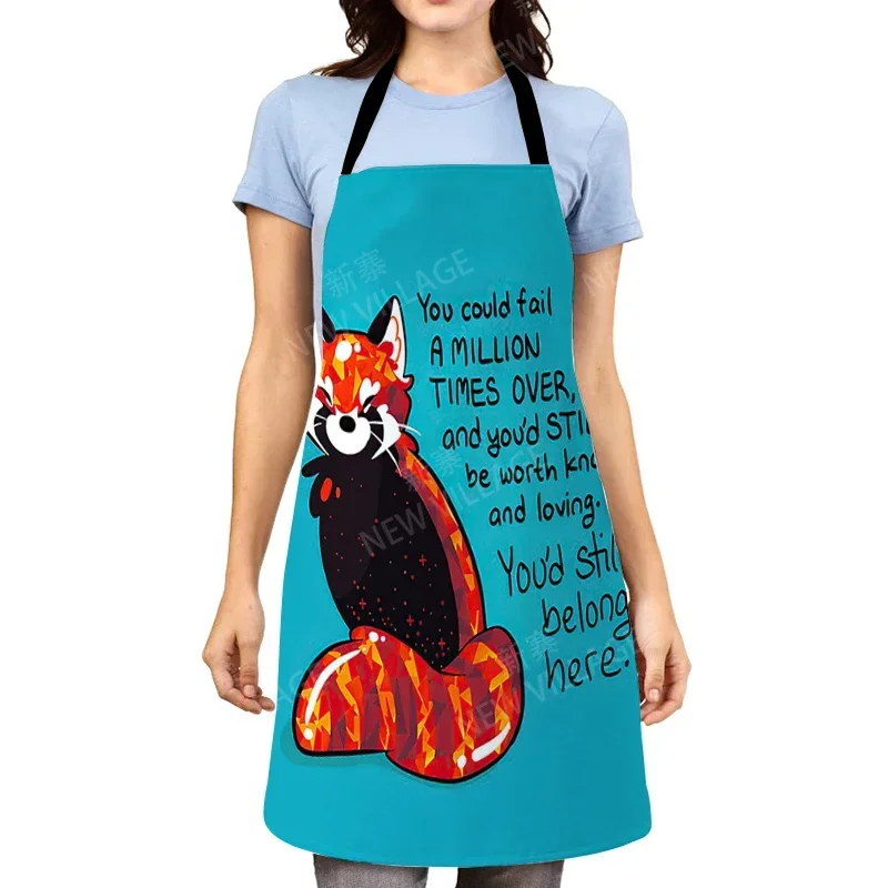 Aesthetic Women kitchen apron kids original Children Waterproof girl  princess waiter work apron oil proof cartoon kawaii cute