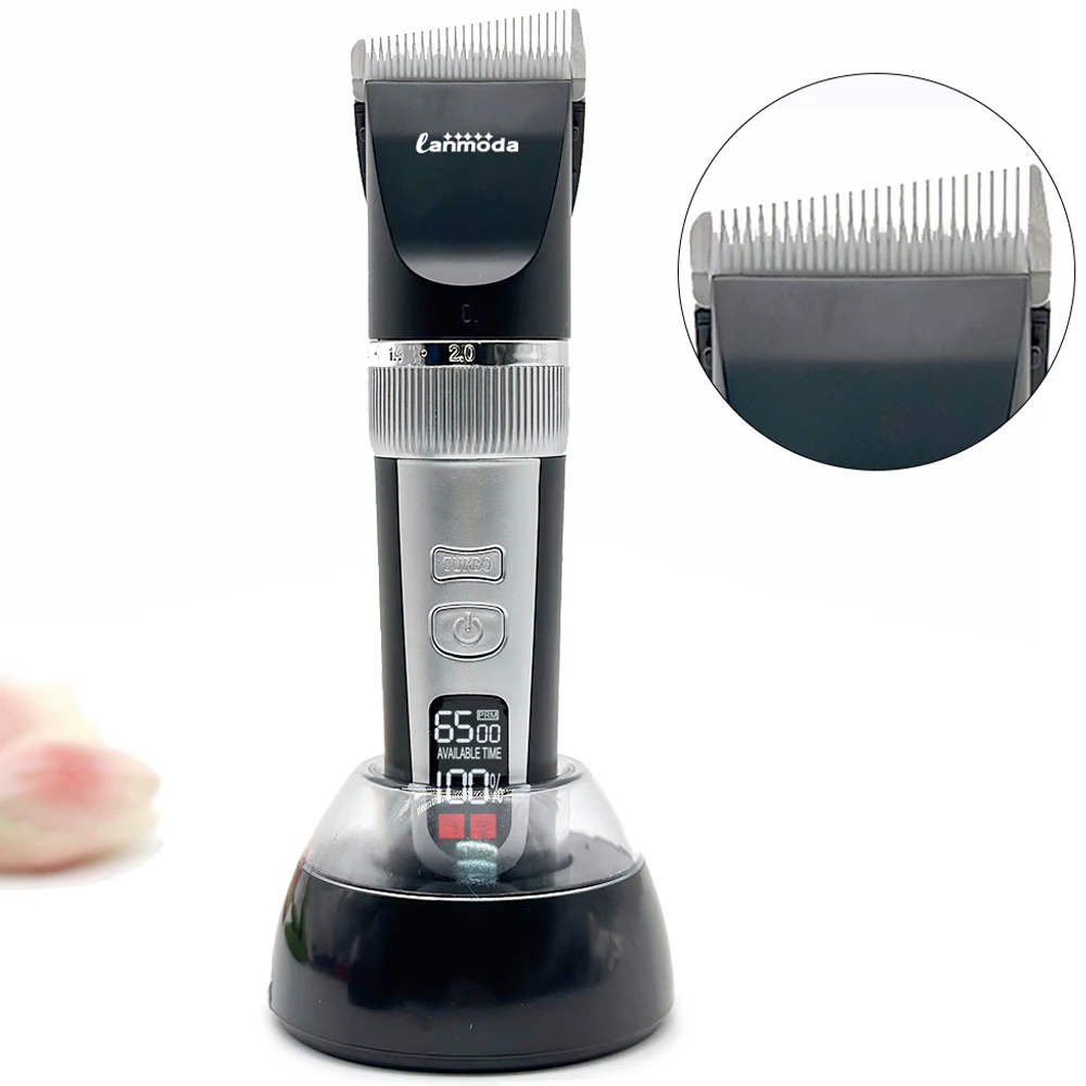 Fade Hair Clippers Professional for Men Beard Trimmer Cutting Machine oblique angle Blade Cordless Rechargeable Men's Shaver