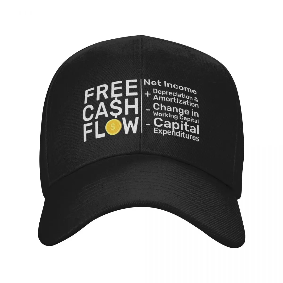 Free Cash Flow Calculation with Coin (light) Baseball Cap Luxury Cap Horse Hat For Girls Men's