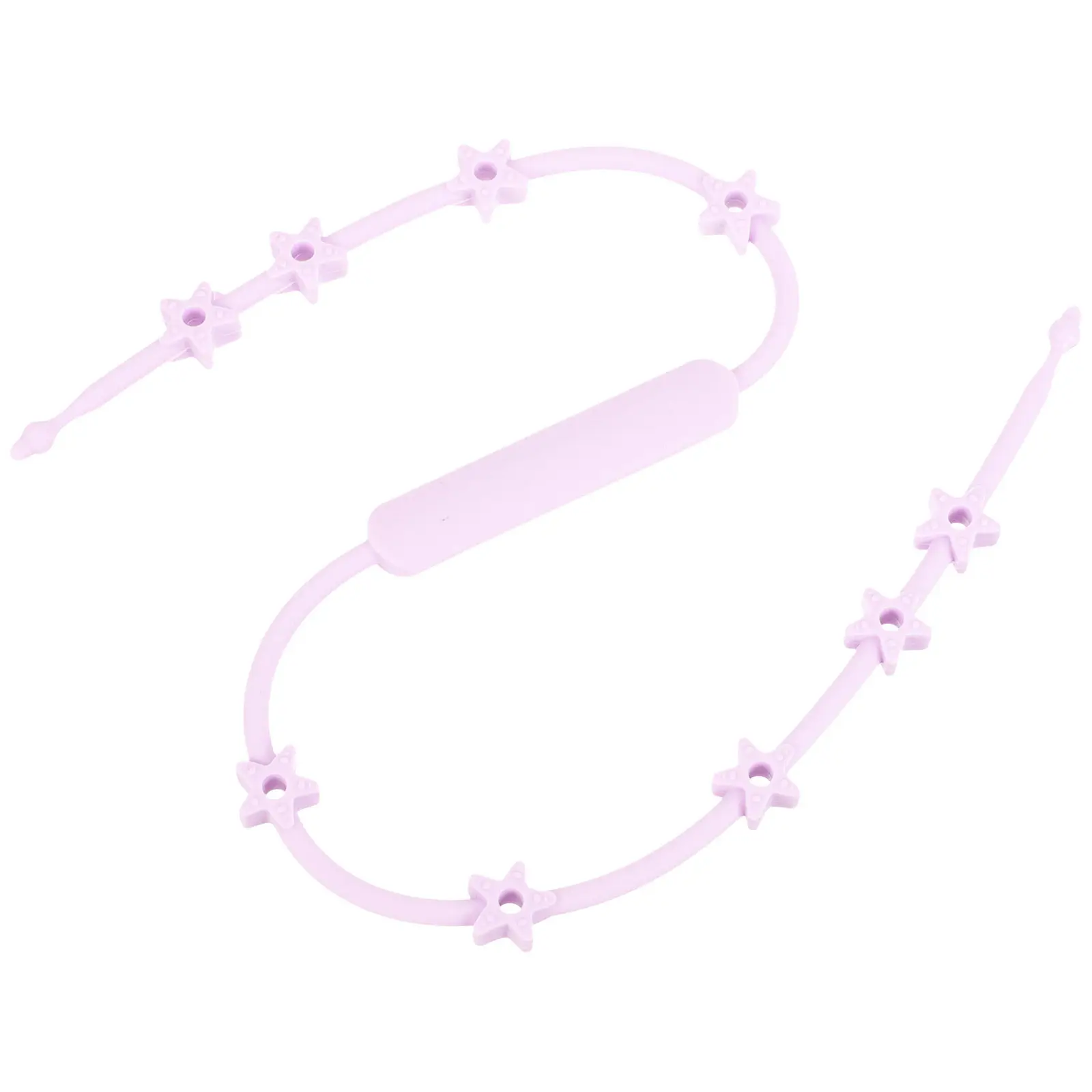 

Premium Food Grade Silicone Pacifier Strap Adjustable Anti-Lost Chain for Bottles Milk Cups Stroller High Chair Bath Easy Clean
