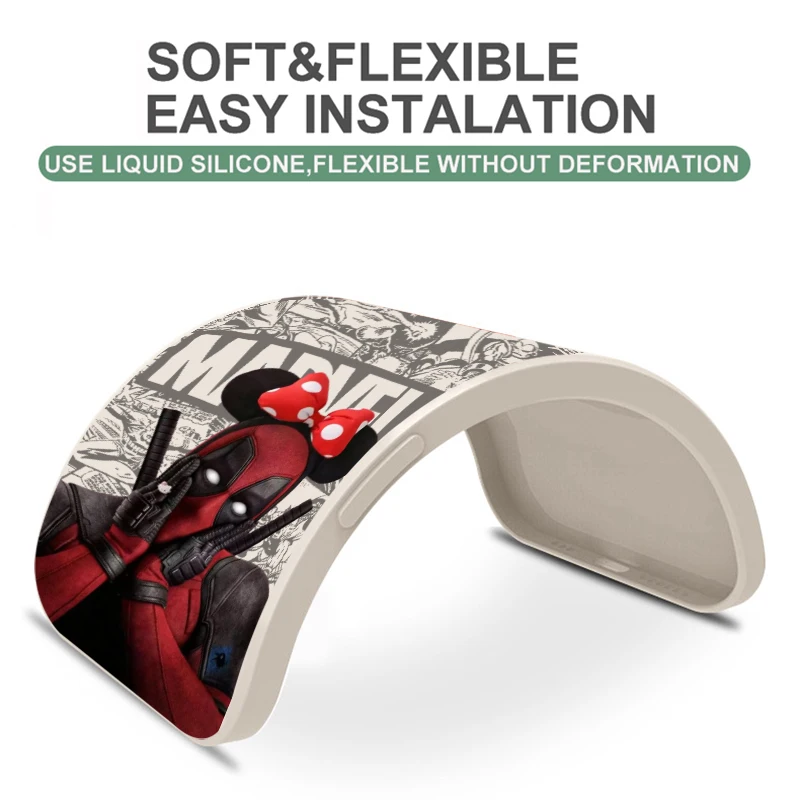 มาร์เวลเดดพูลสไปเดอร์แมนสำหรับซัมซุงกาแล็คซี่ A73 A72 A71 A54 A53 A52 A34 A33 A32 A22 A23 A25 A15 A13 A05เคสโทรศัพท์ Carcasa