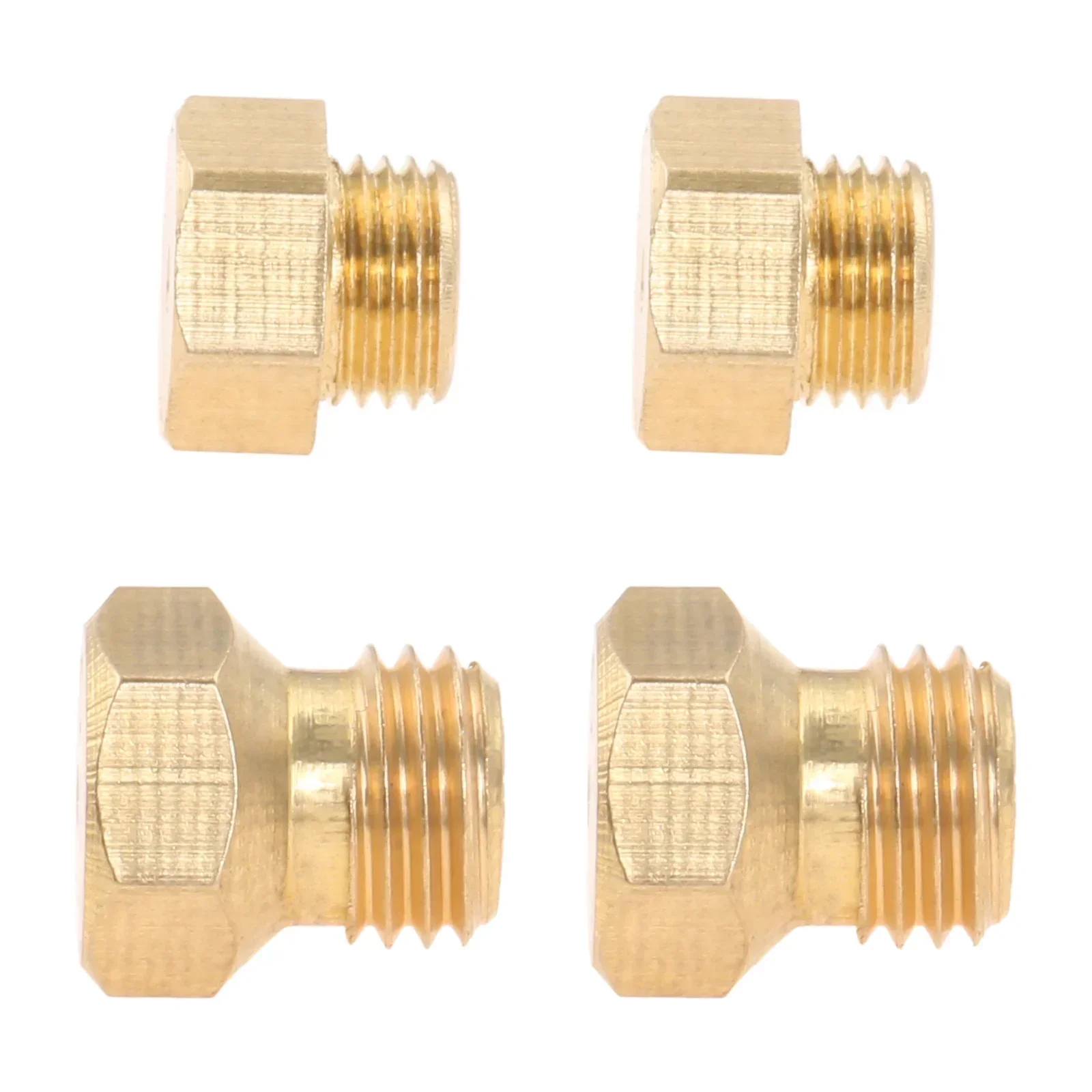 20pcs Propane LPG Gas Pipe Water Heater DIY Burner Parts Brass M6x0.75mm/0.5mmx10 + M5x0.5mm/0.68mm x10 Jet Nozzles Replace Part