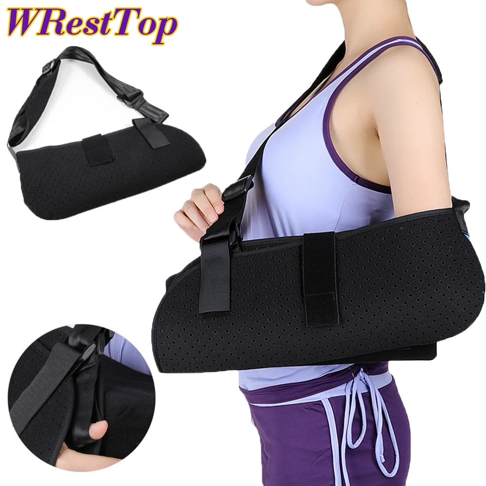 

1Set Shoulder Abduction Sling for After Surgery,Broken Arm & Injury Support Shoulder Immobilizer Adjustable Stabilizing Support