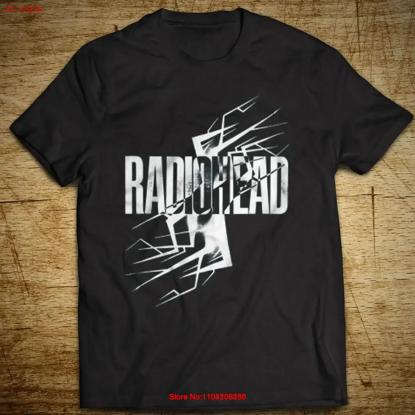 

Radiohead T Shirt Hail to the Thief Pablo Honey Bends OK Computer Vintage vintage Washed fashion Casual Versatile Stretched