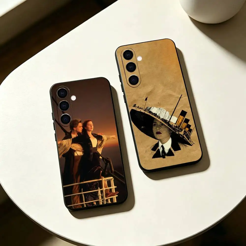 Film T-Titanic Classic Phone Case For Samsung Galaxy A73,A72,A71,A70,A53,A52,A51,Others Soft Black Cover