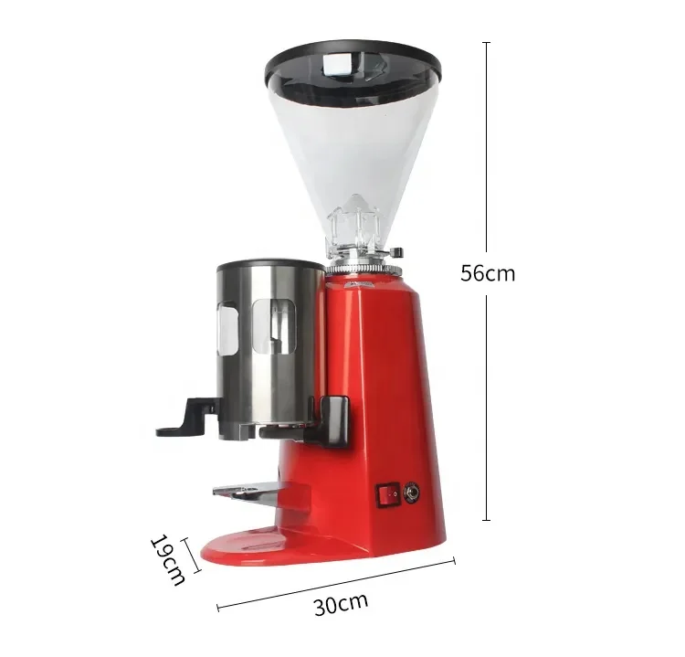 ステンレス鋼電気コニカルバーコーヒー豆グラインダー、CE CBエスプレッソドリップ、フレンチプレス最高級、グラインダー設定、新しい、2024