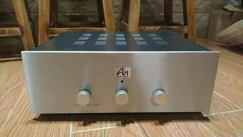 AN Hifi الحديد مُضخّم صوت الهيكل مضخم الصوت لتقوم بها بنفسك صندوق 430x150x350 مللي متر ل EL84 / 6V6 /6P1 / 6P14 الخ #2