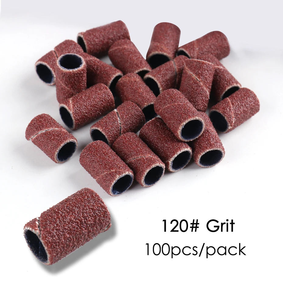 50Pcs Sanding Cap เล็บอุปกรณ์เสริมและเครื่องมือบดเครื่องตัดเจาะเล็บไฟฟ้าเครื่องเจล Remover ND261