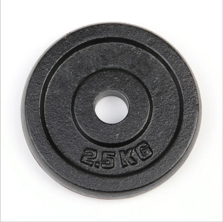 Cheap Gym Equipment Fitness  Cast Iron Weight Plate Barbell Plates Dumbbell Weight Platepromote sales
