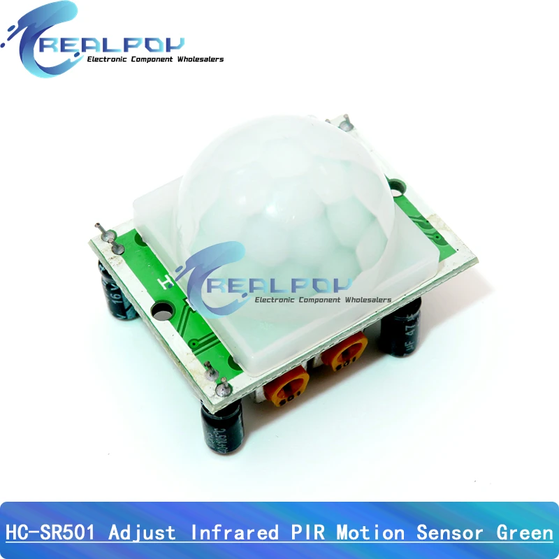 Picture 3: HC-SR501 Adjust IR Pyroelectric Infrared PIR Motion Sensor Detector Module Motion Sensor Detector Module HC SR501 Bracket