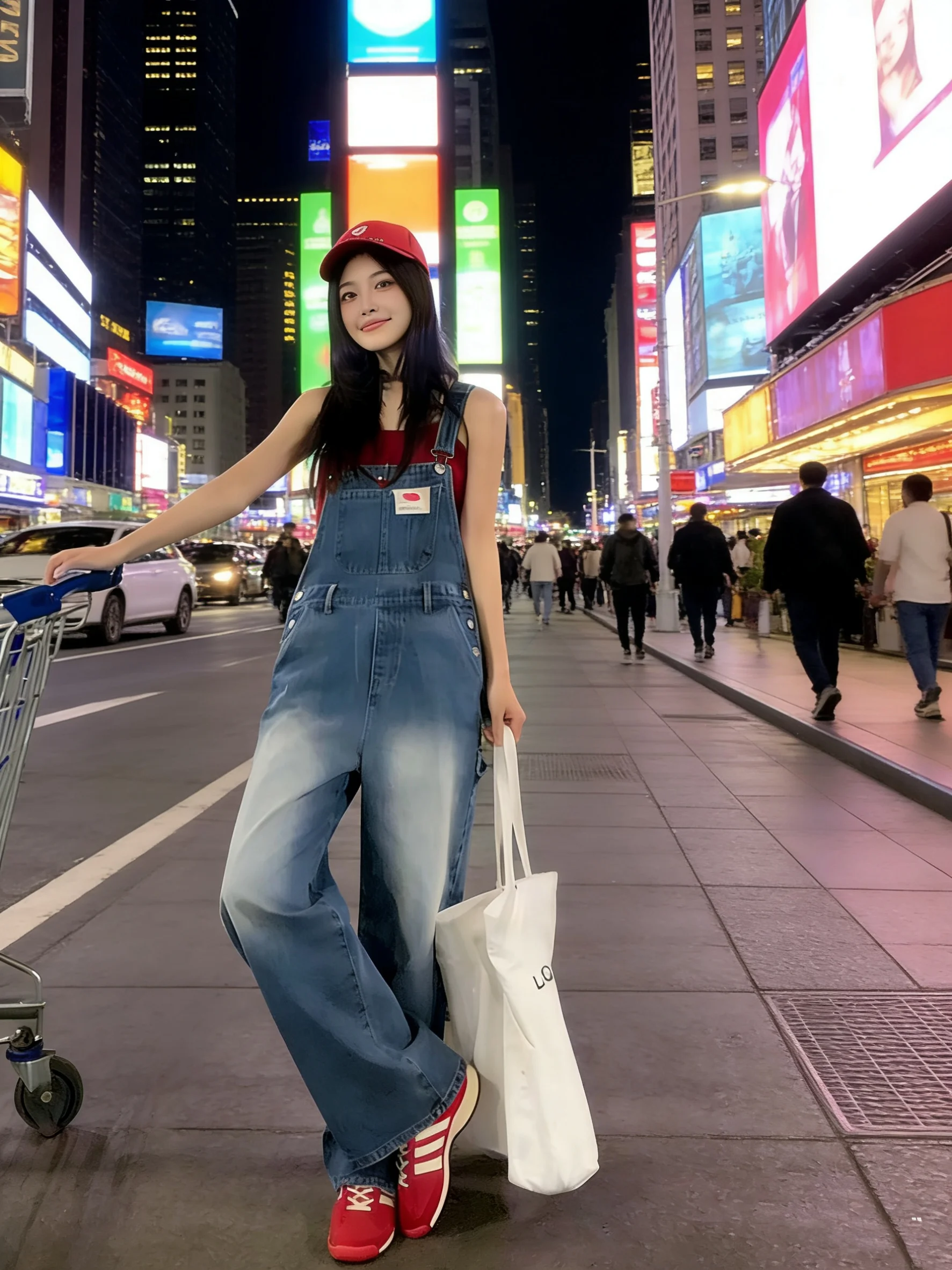 

Синие джинсовые комбинезоны женские летние свободные повседневные брюки с широкими штанинами, с дизайном в виде сердца, с высокой талией, из мягкого эластичного хлопкового денима