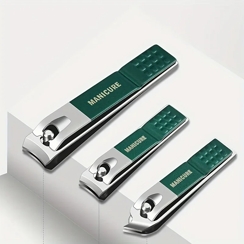 Set tagliaunghie e manicure di lusso da 9 pezzi, con scatola da viaggio - Pinze per cuticole in acciaio inossidabile, strumenti per la cura delle mani e dei piedi