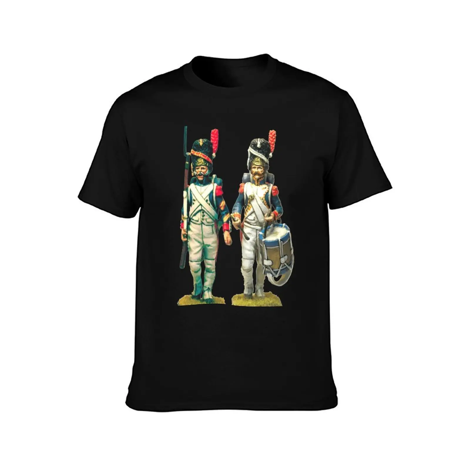 French imperial guard grenadiers T-Shirt Soft Touch Basic Cotton T-Shirt
