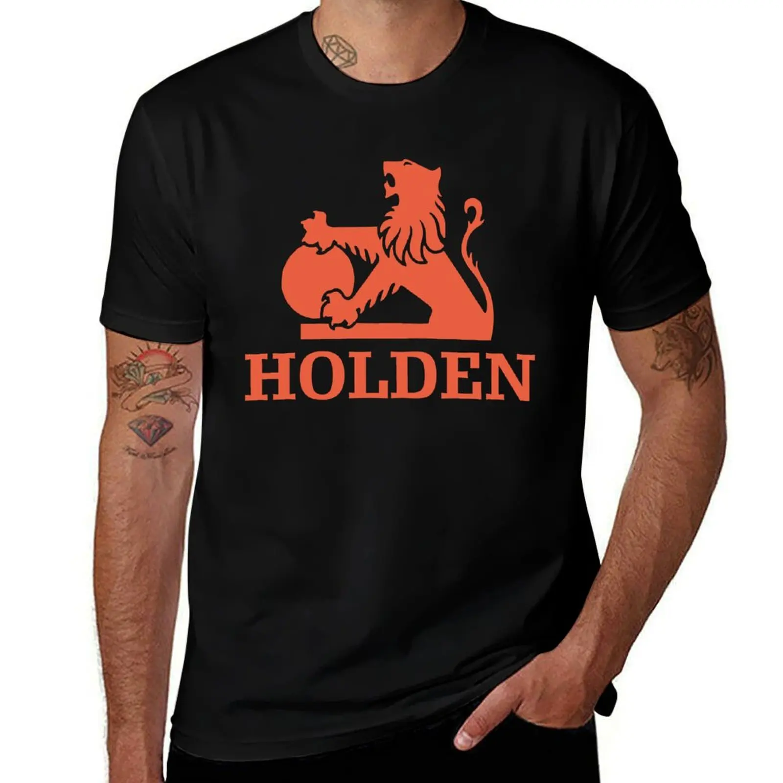 Best seller holden vintage logo merchandise essential t shirt T-Shirt Christmas Casual Short Sleeve Top