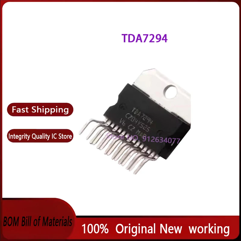 1-100pcs/lot TDA7294 ZIP15 New Original Genuine