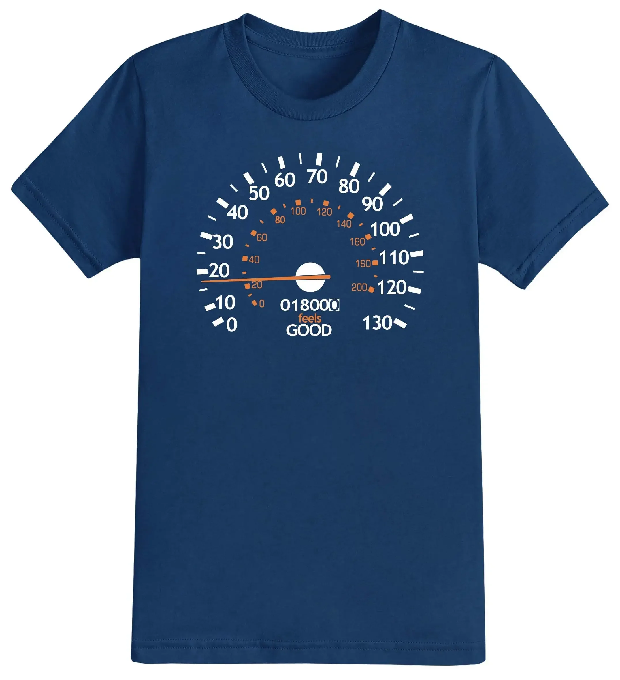 Mens Speedometer 18th Birthday Eighteenth s Year 2023 T Shirt Funny Present 18 Years Old