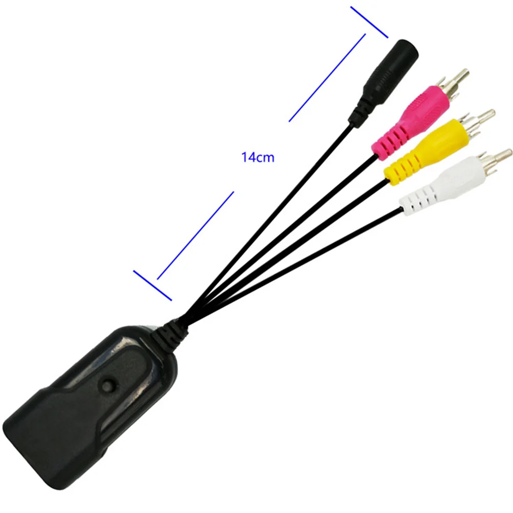 

To Av Converter Cable For Composite Video Adapter Support 1080P Ntsc Pal Plug Play Portable Scaler