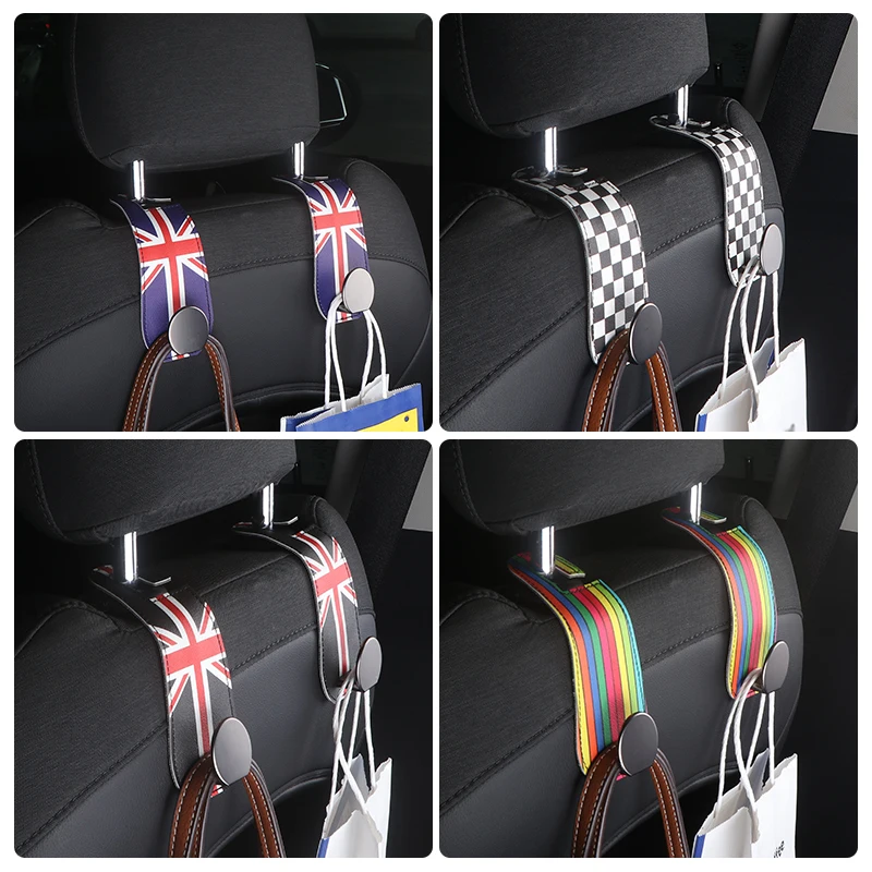 1PC Hooks Car Clips Front Seat Headrest Organizer Holder Auto Fastener Hangers Car Storage Interior Accessories