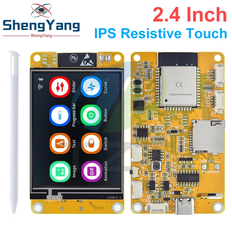 Imagem -05 - Tzt Tela Inteligente com Toque Wifi e Placa de Desenvolvimento Bluetooth 24 em Lcd Módulo Tft Wroom Esp32 Lvgl 240*320