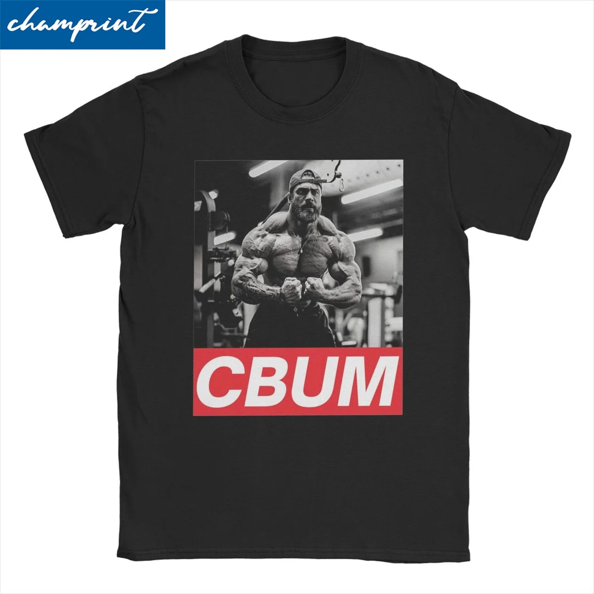 Chris Bumstead Cbum Gym Motivation T-Shirts for Men Women Gym Motivation Vintage Pure Cotton Tee Shirt T Shirt Summer Tops