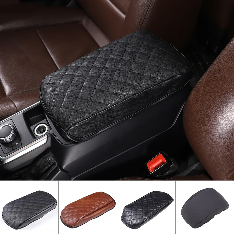 

For Mercedes-Benz G Class W463 2013-2018 Car Center Console Armrest Seat Box Cover Microfiber Leather Protection Pad