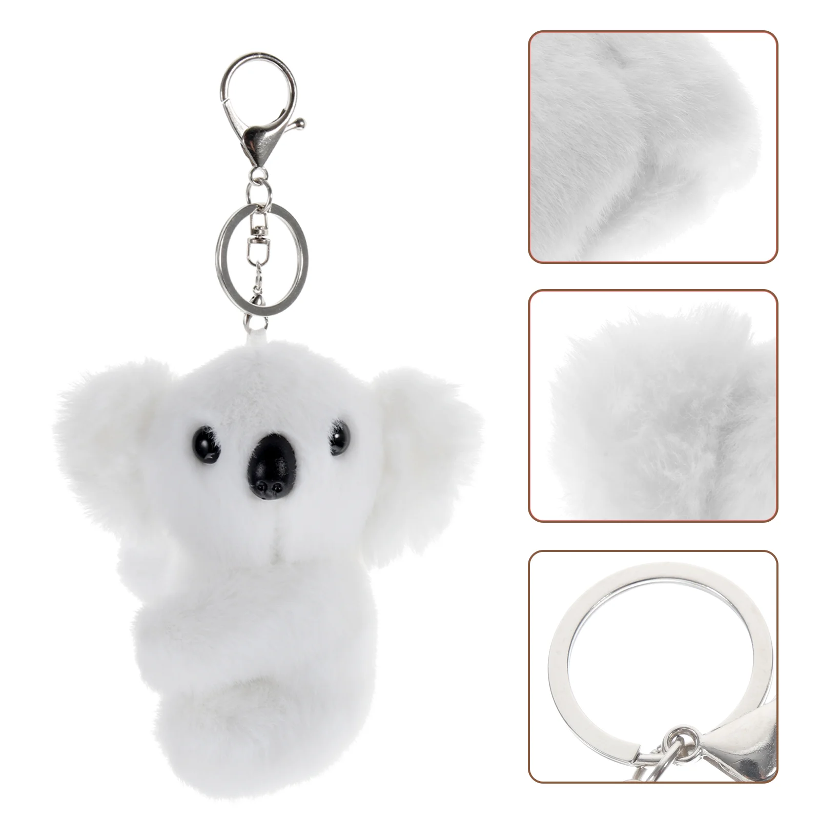 

Hanging Key Chain Decor Plush Keychains Decorative Stuffed Koala Bag Accessory koala keychain cute keychains for backpacks
