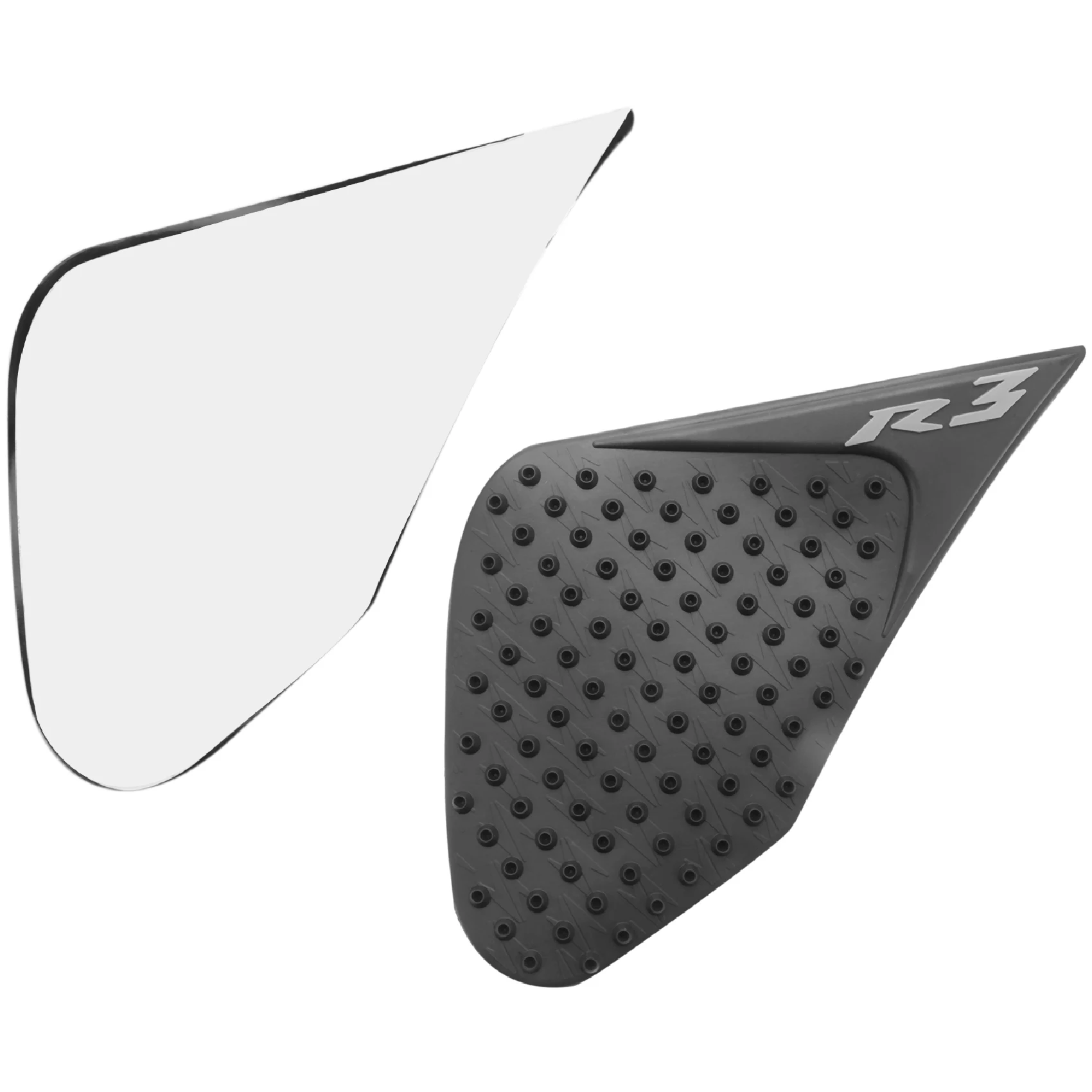 

Classic-For Yamaha R3 2015 2016 2017 Yzf-R3 Anti-Slip Anti-Slip Pad Tank Protector Side Adhesives Gas Knee Grip Traction Pads