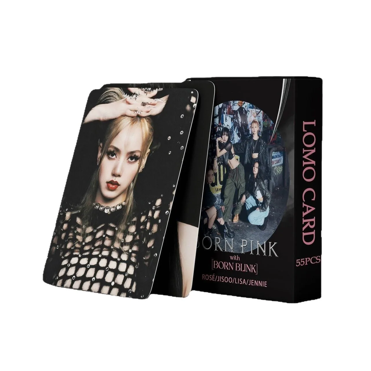 55 Pink and Ink Card Girl Group HD Exquisite Peripheral Commemorative Collection Cards