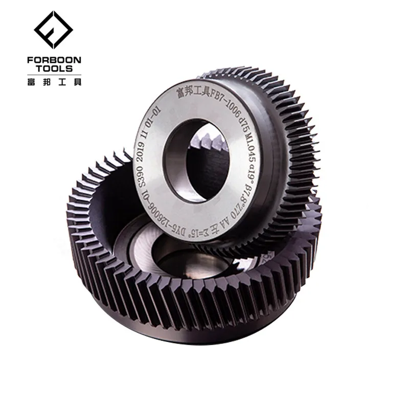 Forboon Hss Parallel Side Spline Shaft Hob Cutter Gear Cutting Tools at Best Price
